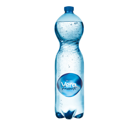 Acqua frizzante - PET - bottiglia da 1,5 lt - Vera - 4904672 - 8005200010325 - DMwebShop