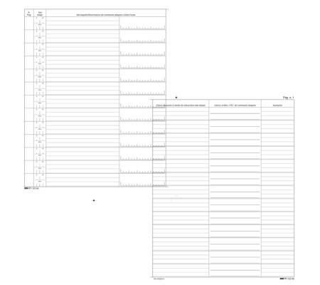 Registro cronologico - 31 x 24,5 cm - 14 pagine - conf. 5 pezzi - Edipro - E2149 - 8023328214906 - DMwebShop