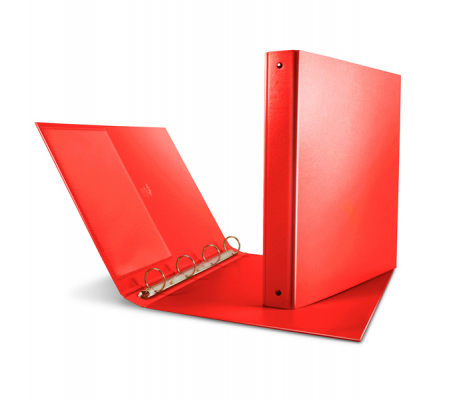Raccoglitore Nettuno - 4 anelli a D - Ø 40 mm - dorso 5,5 cm - 22 x 30 cm - rosso - Sei Rota - 36804042 - 8004972019574 - DMwebShop