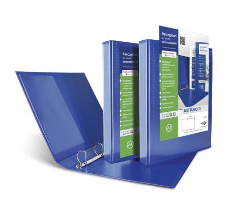 Raccoglitore Nettuno Ti 4D - personalizzabile - dorso 3,5 cm - 22 x 30 cm - A4 - blu - Sei Rota - 36833047 - 8004972025995 - DMwebShop