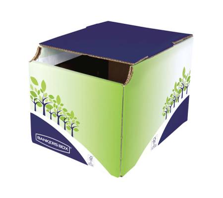 Cestino riciclo da riciclo - 31,5 x 60,8 x 42,7 cm - conf. 5 pezzi - Fellowes - 8049301 - 43859733408 - DMwebShop