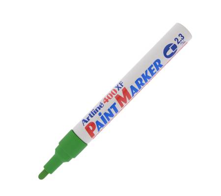 Marcatore permanente a vernice A 400 - punta tonda - 2,3 mm - verde - Artline - A400V - 4974052820038 - DMwebShop
