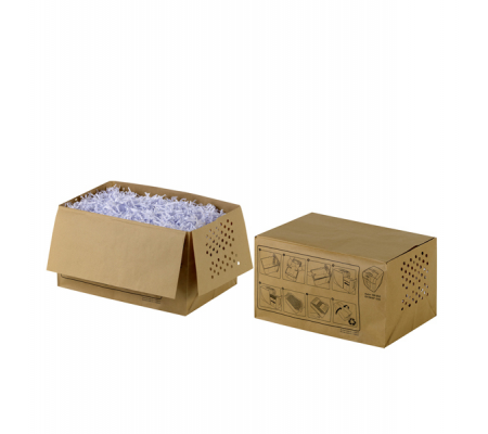 Sacchi per distruggidocumenti - fino a 26 lt - carta riciclabile - conf. 20 pezzi - Rexel - 2102577 - 5028252294041 - DMwebShop