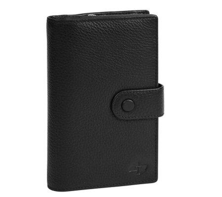 Portafoglio Lady Tempora Time - pelle - nero - Niji - Lebez - 65119 - DMwebShop