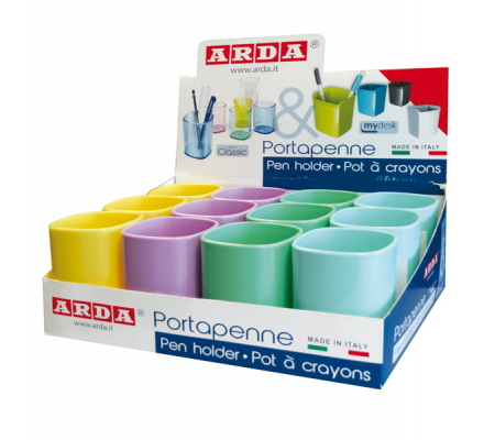 Portapenne Keep Colour Pastel - colori assortiti - Arda - 4111PASESP - 8003438023230 - DMwebShop