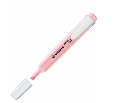 Evidenziatore Swing Cool pastel - punta a scalpello - tratto 1 - 4 mm - rosa antico 129 - Stabilo - 275/129-8 - 4006381518550 - DMwebShop