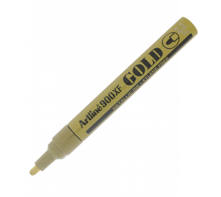 Marcatore permanente A 900 - a vernice - punta tonda - 2,3 mm - oro - Artline - A900O - 4974052822704 - DMwebShop