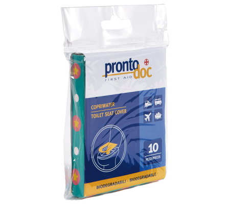 Copriwater - biodegradabile - Pronto Doc - conf. 10 pezzi - Prontodoc - 4176 - 8000957417601 - DMwebShop