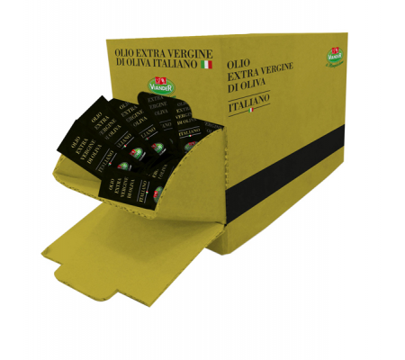 Olio extra vergine d'oliva italiano bustina monodose da 10 ml - conf. 100 pezzi - Viander - 09042 - 8025797090425 - DMwebShop