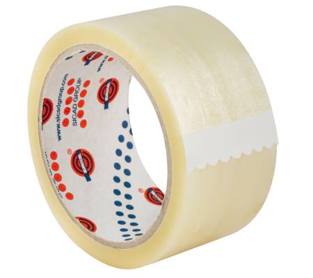 Nastro adesivo 330 - 5 cm x 66 mt - PVC - trasparente - conf. 6 pezzi - Eurocel - 000112366 - 30778A - DMwebShop