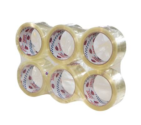Nastro adesivo PP36NN - 5 cm x 66 mt - trasparente - conf. 6 pezzi - Eurocel - 006553366 - 36454A - DMwebShop