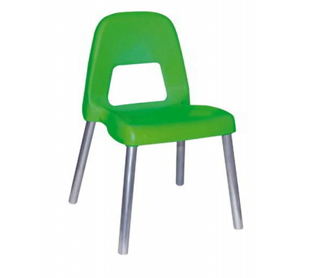 Sedia per bambini Piuma - H 35 cm - verde - Cwr - 09387/03 - DMwebShop