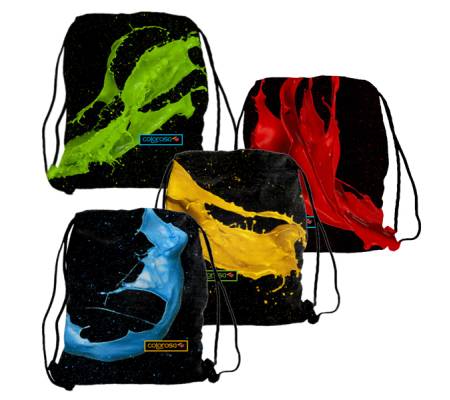 Sacca T-bag - 35 x 50 cm - colori assortiti - conf. 4 pezzi - Colorosa - 368500.S - 8004428045294 - DMwebShop