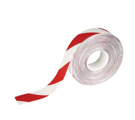 Nastro adesivo DURALINE STRONG 50/07 1726 - 50 mm x 30 mt - rosso-bianco - Durable - 1726-132 - 4005546982496 - DMwebShop