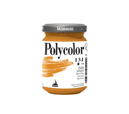 Colore vinilico Polycolor - 140 ml - ocra gialla - Maimeri - M1220131 - 8018721012099 - DMwebShop