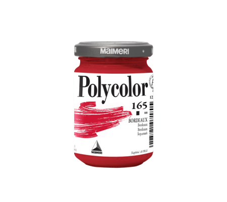 Colore vinilico Polycolor - 140 ml - bordeaux - Maimeri - M1220165 - 8018721071805 - DMwebShop
