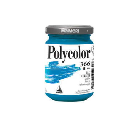 Colore vinilico Polycolor - 140 ml - celeste - Maimeri - M1220366 - 8018721012617 - DMwebShop