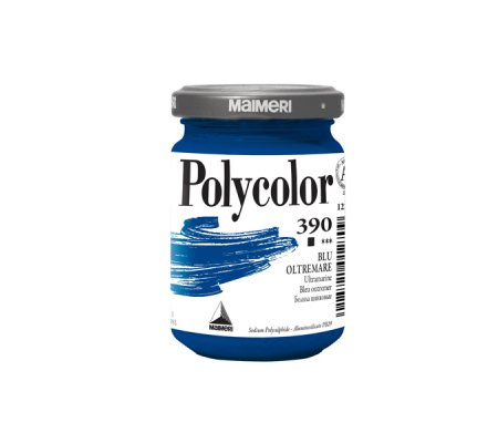 Colore vinilico Polycolor - 140 ml - blu oltremare - Maimeri - M1220390 - 8018721012709 - DMwebShop