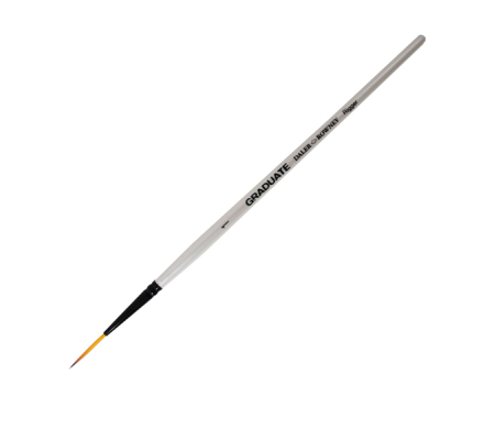 Pennello sintetico Graduate - punta lunga - manico corto - n. 1 - conf. 3 pezzi - Daler Rowney - D212130001 - 5011386081625 - DMwebShop