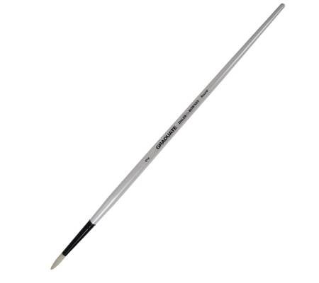 Pennello setola naturale Graduate - tondo lungo - manico lungo - n. 2 - conf. 3 pezzi - Daler Rowney - D212145002 - 5011386081762 - DMwebShop