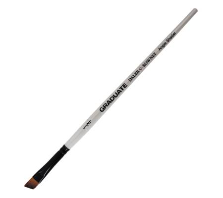 Pennello sintetico Graduate - angolare - smussato - manico corto - n. 1/4 - conf. 3 pezzi - Daler Rowney - D212157025 - 5011386081359 - DMwebShop