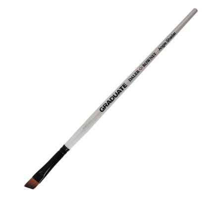 Pennello sintetico Graduate - angolare - smussato - manico corto - n. 1/2 - conf. 3 pezzi - Daler Rowney - D212157050 - 5011386081366 - DMwebShop