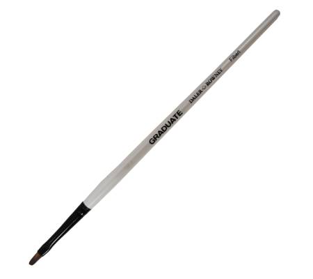 Pennello sintetico Graduate - lingua gatto - manico lungo - n. 6 - conf. 3 pezzi - Daler Rowney - D212167006 - 5011386081397 - DMwebShop