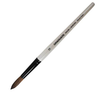 Pennello pelo di pony Graduate - tondo - manico corto - n. 18 - conf. 3 pezzi - Daler Rowney - D212189018 - 5011386081533 - DMwebShop