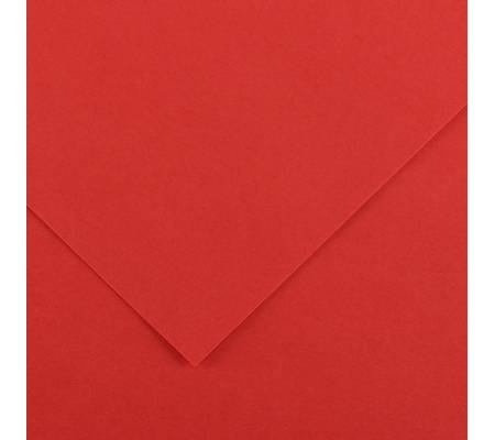 Foglio Colorline - 70 x 100 cm - 220 gr - rosso - conf. 25 pezzi - Canson - 200041201 - 3148954227184 - DMwebShop