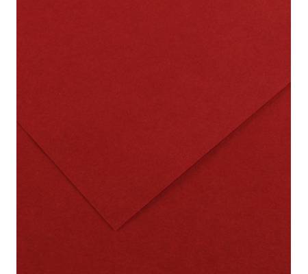 Foglio Colorline - 70 x 100 cm - 220 gr - rosso granata - conf. 25 pezzi - Canson - 200041202 - 85576A - DMwebShop