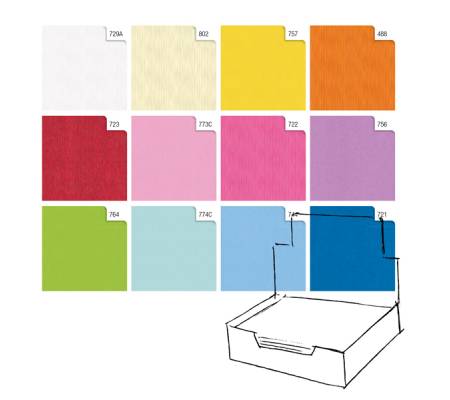 Carta regalo - kraft - Light - 70 x 100 cm - scatola 100 fogli - Rex Sadoch - 74400LIT - 8006715197860 - DMwebShop