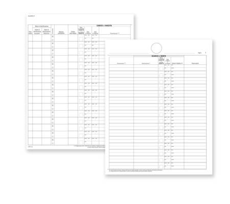 Registro carico/scarico bovini - 23 pagine numerate - 31 x 24,5 cm - conf. 2 pezzi - Data Ufficio - DU138313000 - 8008842532460 - DMwebShop