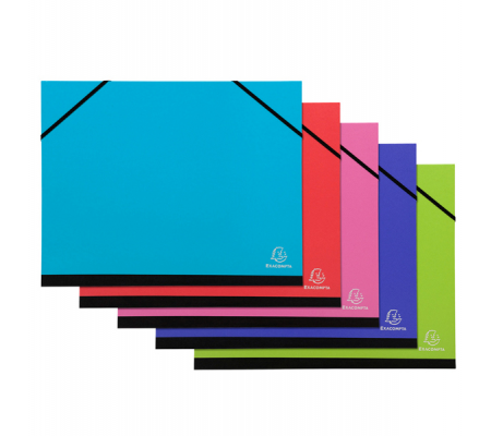 Cartella porta disegni con elastici Ideramama - A4 - colori assortiti - Exacompta - 25629E - 3130630256298 - DMwebShop