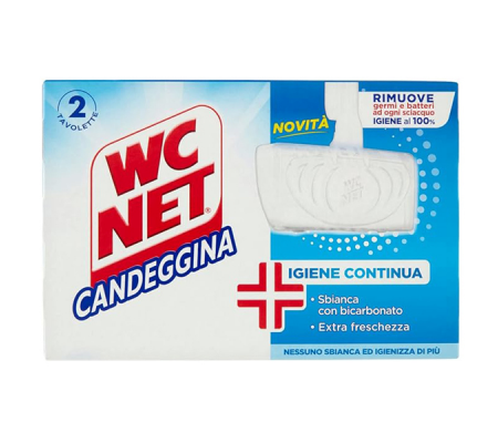 Tavoletta solida candeggina extra white - Wc Net - M74839 - 8003650020321 - DMwebShop