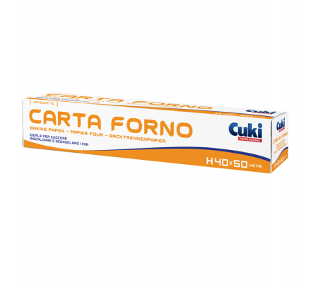 Rotolo Carta Forno - 400 mm x 50 mt - Cuki Professional - 4540050 - 8003980530064 - DMwebShop