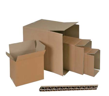 Scatola per imballo - onda doppia - 60 x 50 x 50 cm - cartone - avana - conf. 15 pezzi - No Brand - 90176. - 90176A - DMwebShop
