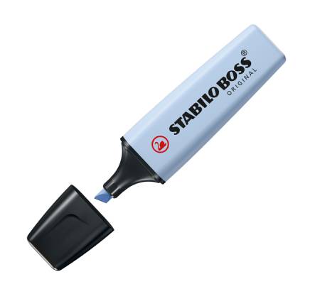 Evidenziatore Boss Pastel - tratto 2 - 5 mm - azzurro ghiaccio 70 - conf. 10 pezzi - Stabilo - 70/111 - 4006381557986 - DMwebShop