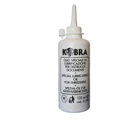 Olio per lubrificazione dei coltelli - flacone 125 cc - Kobra - 51.091 - 86882CNF01 - DMwebShop
