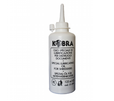 Olio per lubrificazione dei coltelli - flacone 125 cc - Kobra - 51.091 - DMwebShop