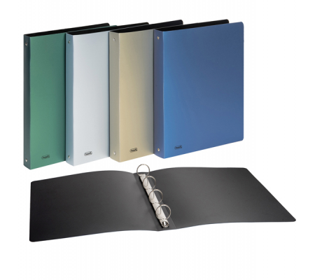 Raccoglitori Metal a 4 anelli - PPL - 22 x 30 cm - Ø 30 mm - colori assortiti - Favorit - 400135246 - DMwebShop