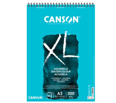 Album XL Aquarelle - A3 - 300 gr - 30 fogli - conf. 5 pezzi - Canson - 400039171 - 3148950074980 - DMwebShop