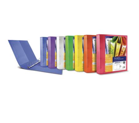 Raccoglitore Myto Ti - 4 anelli a D - f.to utile 22 x 30 cm - A4 - colori assortiti personalizzabili - conf. 10 pezzi - Sei Rota - 36911899 - 8004972026107 - DMwebShop