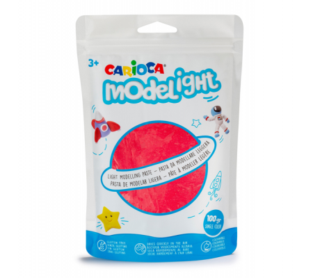 Pasta Model Light - 100 gr - colori assortiti - conf. 6 pezzi - Carioca - 52005 - DMwebShop