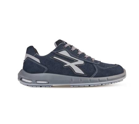 Calzatura di sicurezza Nash Plus S1P SRC - pelle scamosciata - taglia 39 - blu-grigio - U-power - RP20086-39 - 8033546412404 - DMwebShop