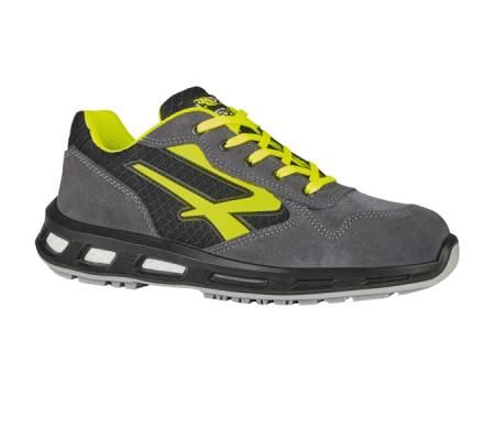 Calzatura di sicurezza Yellow S1P SRC - nylon-pelle scamosciata - grigio-giallo - taglia 38 - U-power - RL20386-38 - 8033546381380 - DMwebShop