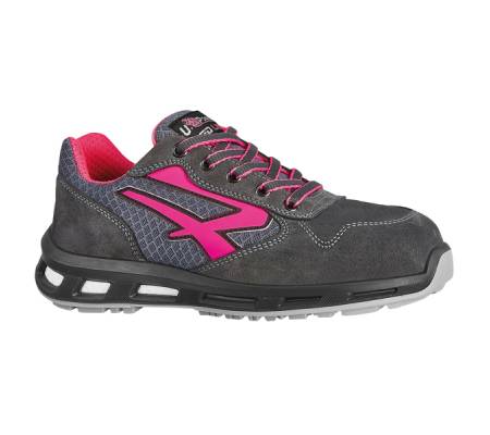 Calzatura di sicurezza Verok SP1 SRC - nylon-pelle scamosciata - grigio-rosa - taglia 41 - U-power - RL20216-41 - 8033546362068 - DMwebShop