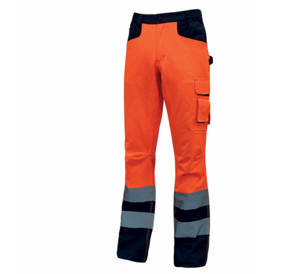 Pantalone invernale alta visibilita' Beacon - arancio fluo - taglia M - U-power - HL156OF-M - 8033546385340 - DMwebShop