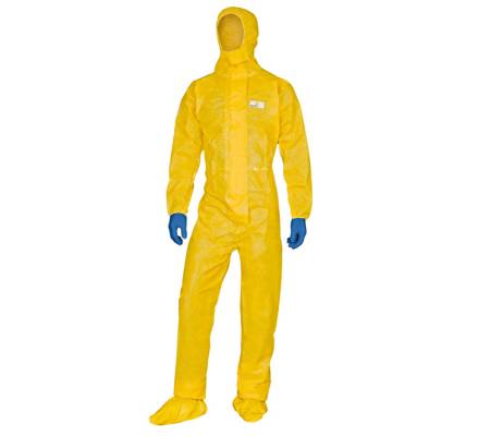Tuta di protezione Deltachem - taglia L - giallo - Deltaplus - DT300GT - 3295249192907 - DMwebShop