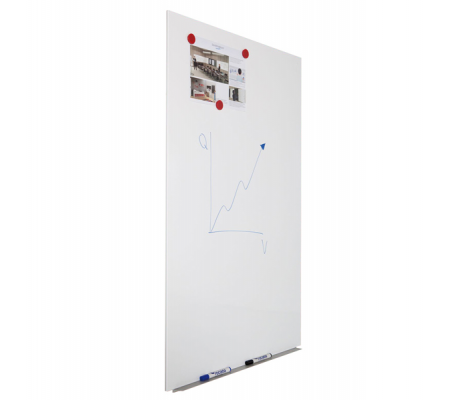 Lavagne magnetiche senza bordi - 100 x 150 cm - bianco - Cep - 2234020021 - DMwebShop