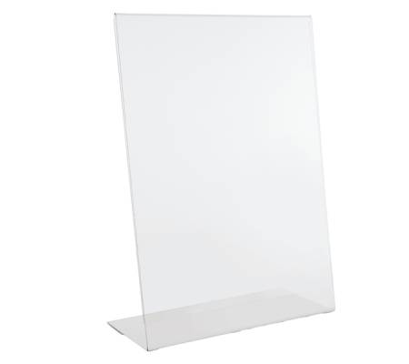 Portadepliant con base a L - A6 - 10,5 x 15 cm - conf. 6 pezzi - Lebez - 80986 - 8007509096918 - DMwebShop